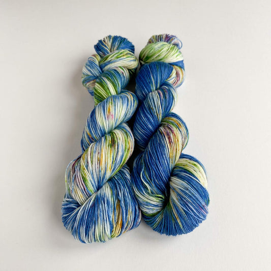 Hand Dyed Yarn - Standard Sock - Tropicana