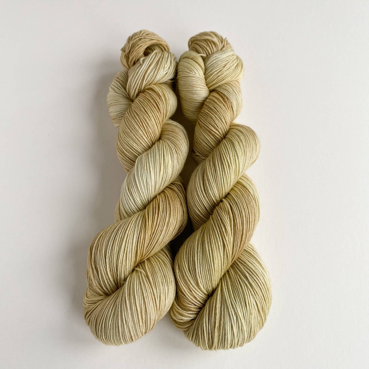 Hand Dyed Yarn - Standard Sock - Wheat