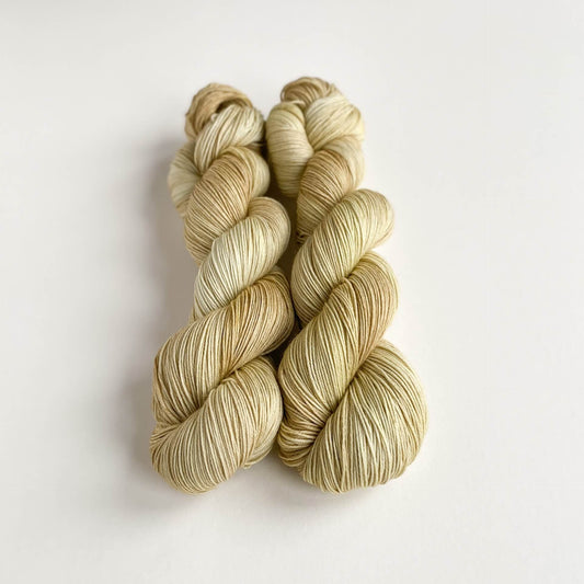 Hand Dyed Yarn - Standard Sock - Wheat