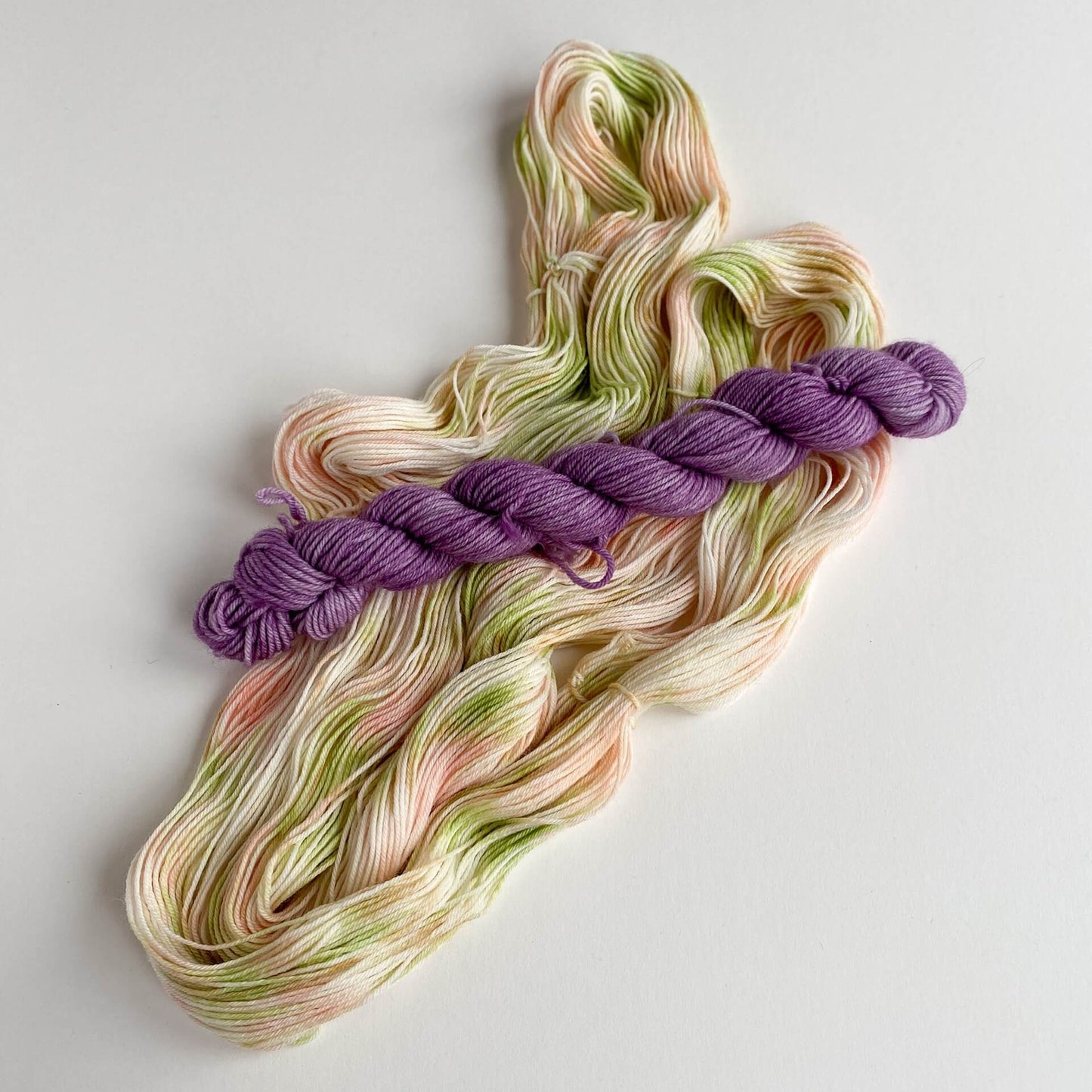 Hand Dyed Yarn - Sock Set - Peony