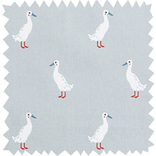 Load image into Gallery viewer, XL Knitting Project Bag - Runner Ducks
